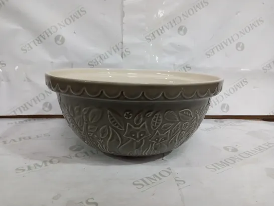 IN THE FOREST FOX EMBOSSED MIXING BOWL