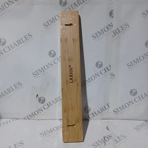 BOXED LARHN MAGNETIC KNIFE RACK IN BAMBOO 