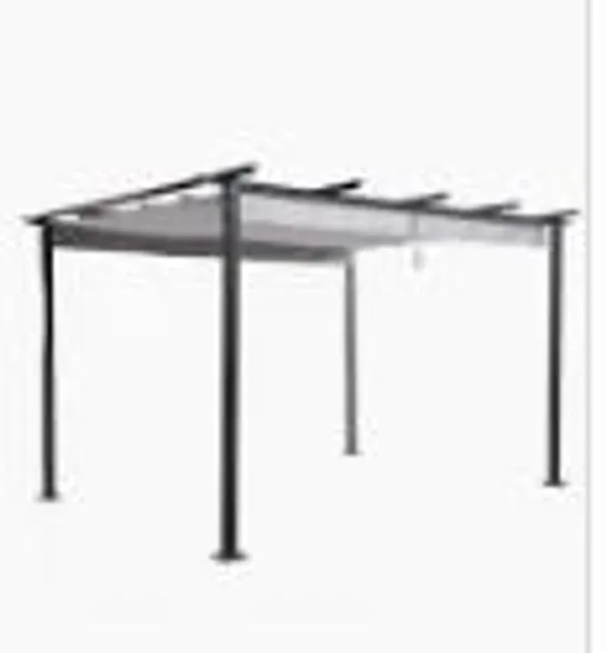 BOXED BLOOMA MOSES 4 X 3M OUTDOOR SLIDING GAZEBO