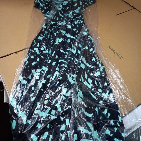 PACKAGED M&S BUTTON THROUGH MAXI DRESS - SIZE 12