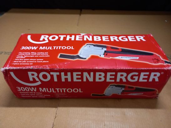 BOXED ROTHENBERGER 300W MULTITOOL