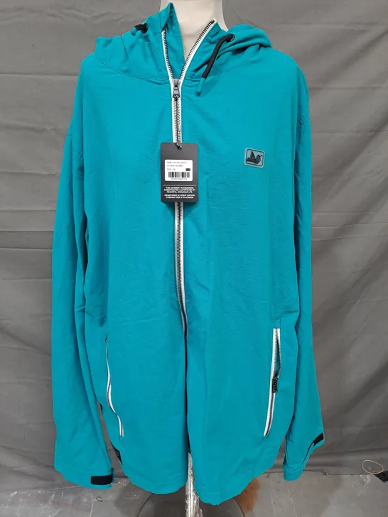 PEACEFUL HOOLIGAN TAYLOR JACKET IN BLUE SIZE 3XL