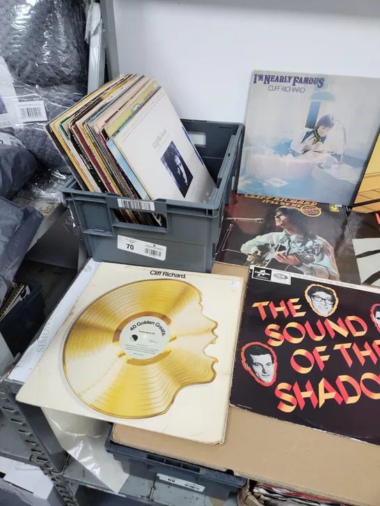 A COLLECTION OF VINYL RECORD LPs ETC