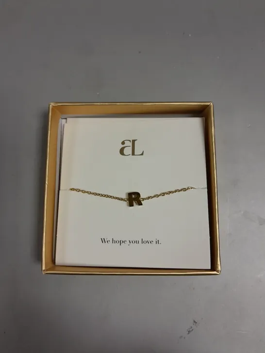 ABBOTT LYON 'R' INITIAL BRACELET  