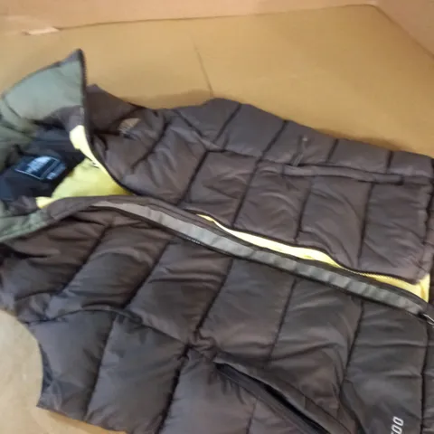 NORTH FACE BROWN PADDED GILET - M/M