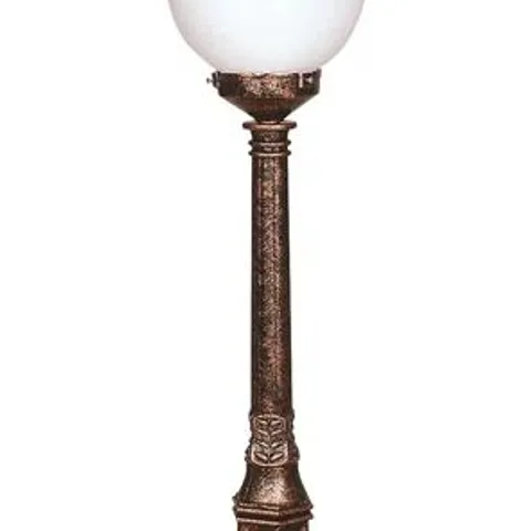 BOXED AARJAN FROSTED LAMP POST (1 BOX)