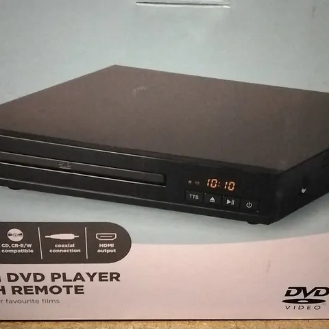 HDMI DVD PLAYER WITH REMOTE