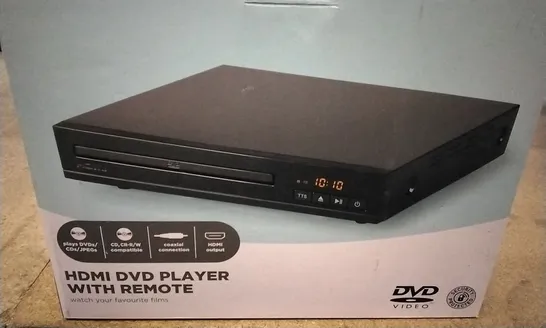 HDMI DVD PLAYER WITH REMOTE