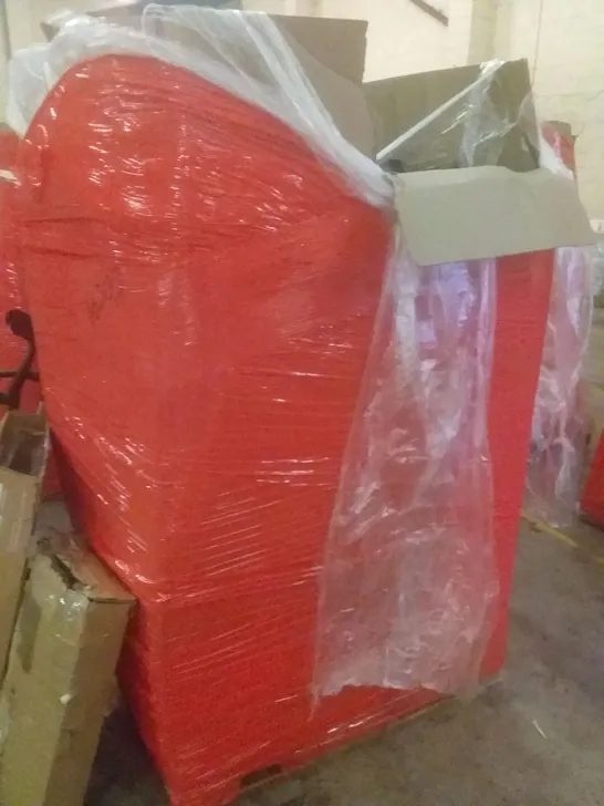 PALLET OF ASSORTED ITEMS INCLUDING FOLDABLE SCOOTER, NON-WOVEN FABRIC WARDROBE, CRUTCHES