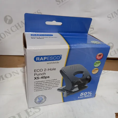 RAPESCO ECO2-HOLE PUNCH 