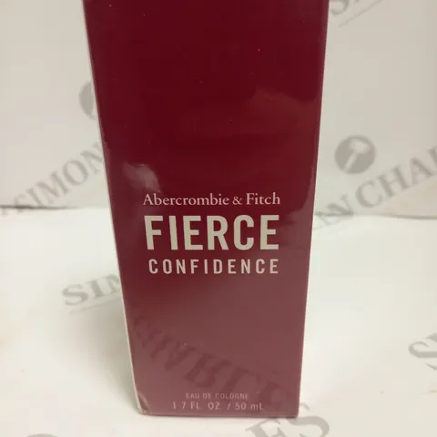 BOXED AND SEALED ABERCROMBIE AND FITCH FIERCE CONFIDENCE EAU DE COLGONE 50ML