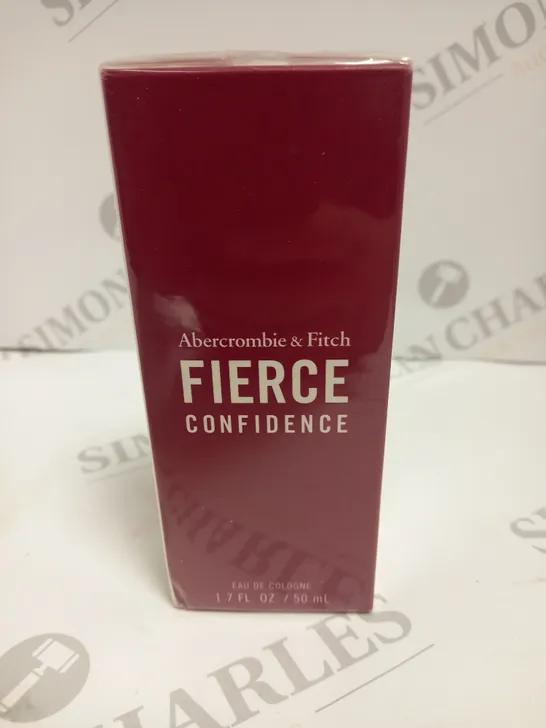 BOXED AND SEALED ABERCROMBIE AND FITCH FIERCE CONFIDENCE EAU DE COLGONE 50ML