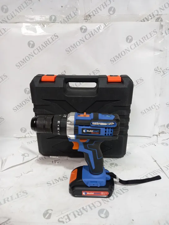 BOXED BUILDCRAFT CORDLESS HAMMER DRILL