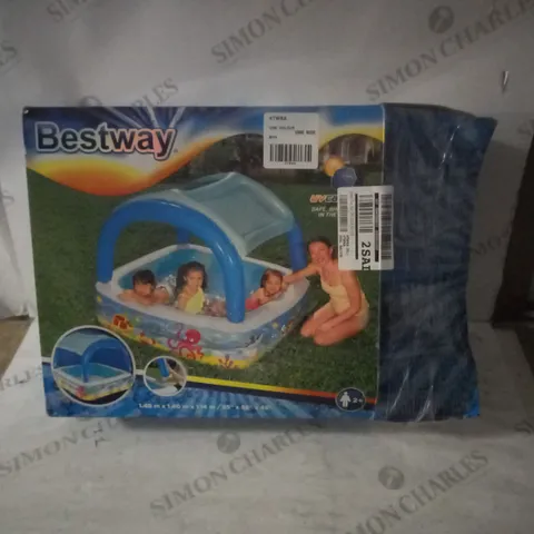 BOXED BESTWAY CANOPY PLAY POOL