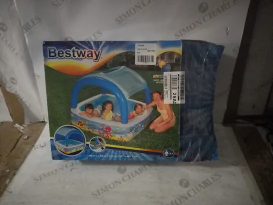 BOXED BESTWAY CANOPY PLAY POOL RRP £33