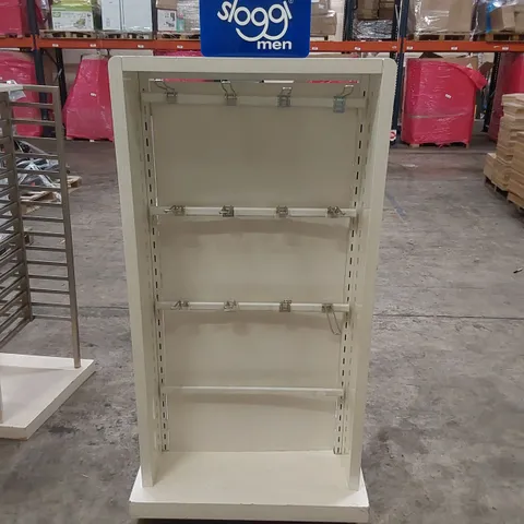 SLOGGI MEN RETAIL UNDERWEAR SHOP FITTING DISPLAY UNIT 