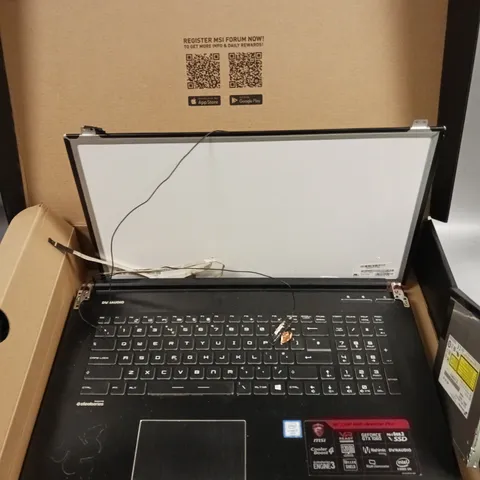 BOXED DISMANTLED MSI GE72 VR APACHE PRO GAMING LAPTOP 