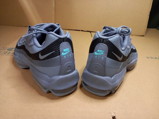 PAIR OF NIKE AIR GREY TRAINERS - SIZE 8