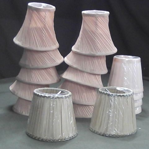 LOT OF 16 ASSORTED SMALL LAMPSHADES
