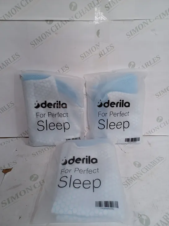 SET OF 3 DERILA PILLOW COVERS FOR PERFECT SLEEP 