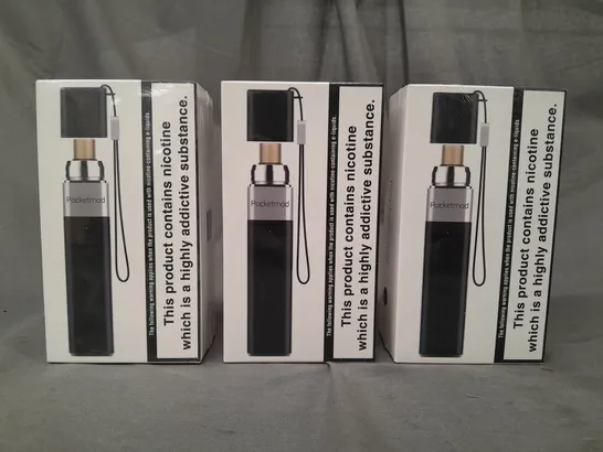 SET OF 5 INNOKIN POCKET MOD PACKS IN BLACK