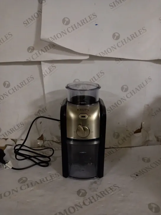 KRUPS EXPERT BURR GRINDER FOR COFFEE BEANS