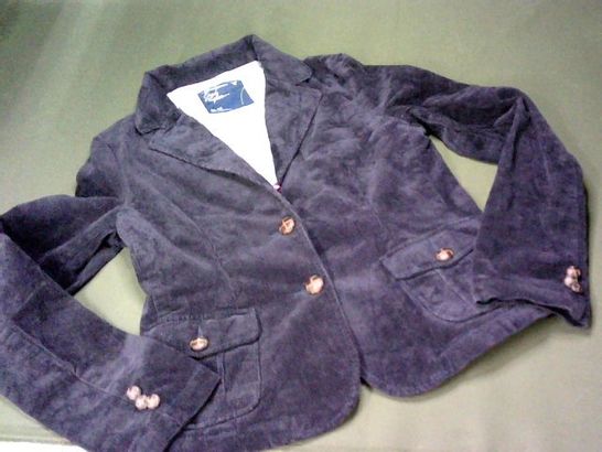 AMERICAN EAGLE OUTFITTERS CORDED JACKET IN DEEP PURPLE - M
