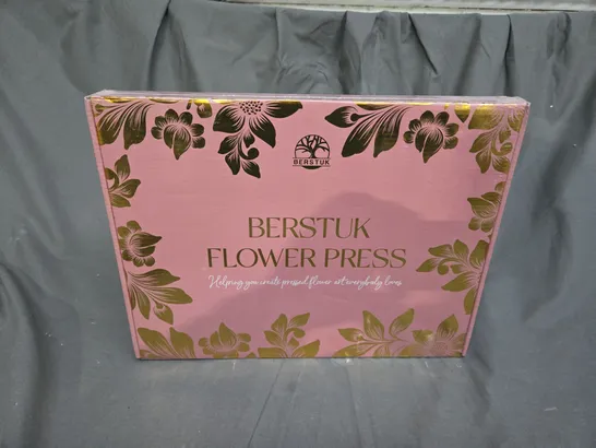 BOXED AND SEALED BERSTUK FLOWER PRESS