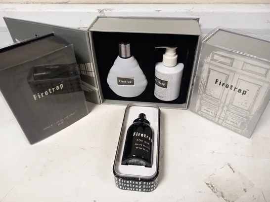 6 ASSORTED FIRETRAP COSMETICS BOXSETS