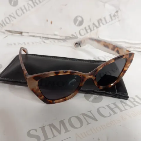 HUMMINGBIRD SUNGLASSES TORTOISE SHELL WITH CLEANING CLOTH AND BLACK CASE