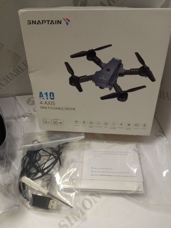 BOXED SNAPTAIN A10 4 AXIS MINI FOLDABLE DRONE