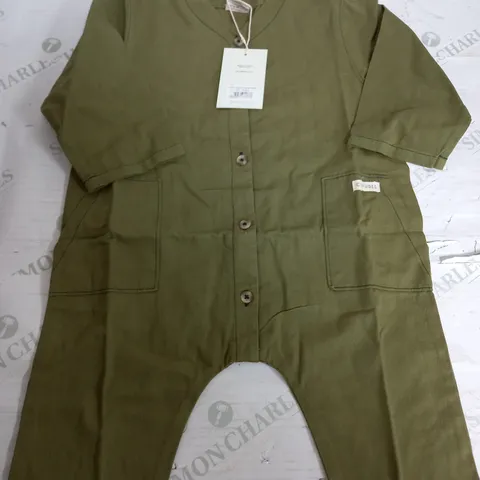 ANDO X CLAUDES KHAKI OVERALLS - 1-2 YEARS