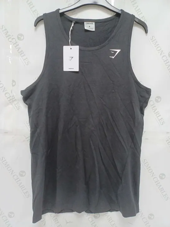 GYMSHARK CRITICAL TANK IN BLACK - MEDIUM