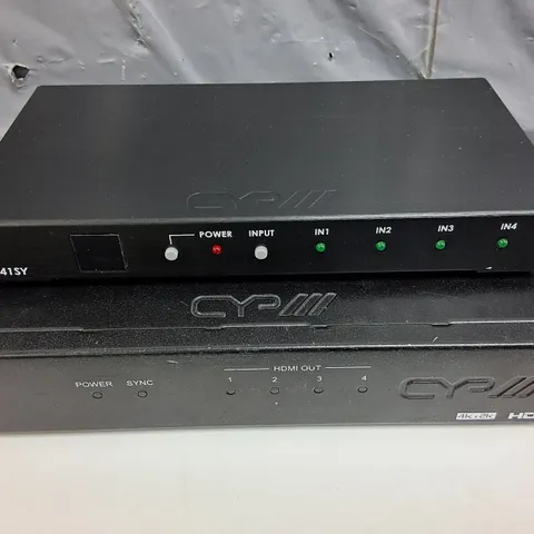 CYP QU-14S 1 TO 4 HDMI DISTRIBUTION AMPLIFIER and 