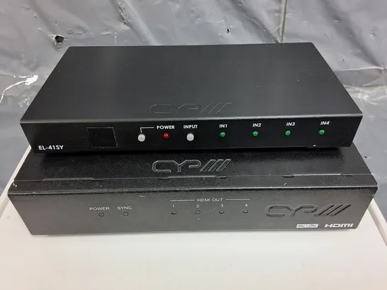 CYP QU-14S 1 TO 4 HDMI DISTRIBUTION AMPLIFIER and 