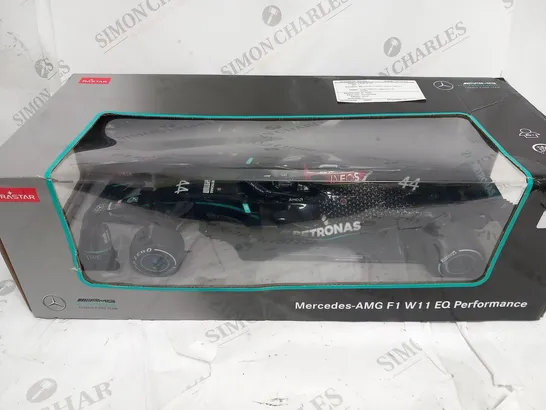 BOXED RASTAR R/C SCALE 1/12 MERCEDES-AMG F1 W11 EQ PERFORMANCE REMOTE CONTROL CAR