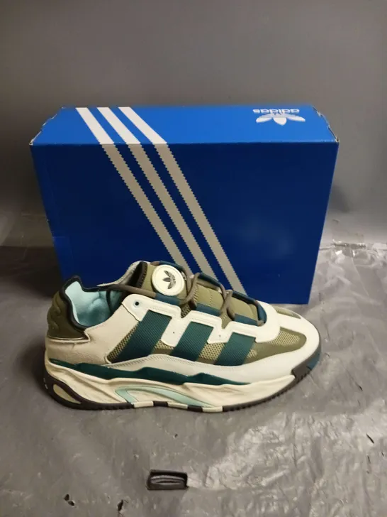 BOXED ADIDAS NITEBALL TRAINERS UK 9 