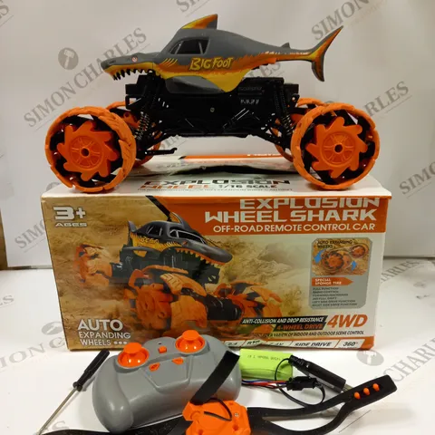 BOXED EXPLOSION WHEELSHARK OFF-ROAD REMOTE CONTROL CAR 