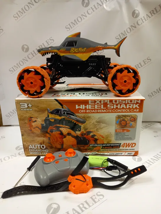 BOXED EXPLOSION WHEELSHARK OFF-ROAD REMOTE CONTROL CAR 