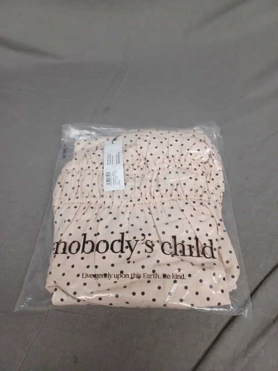 BAGGED NOBODYS CHILD HARLEY ELASTICATED JUMPSUIT SIZE 10