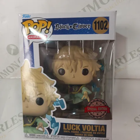 FUNKO POP ANIMATION BLACK CLOVER (1102) - LUCK VOLTIA VINYL FIGURE