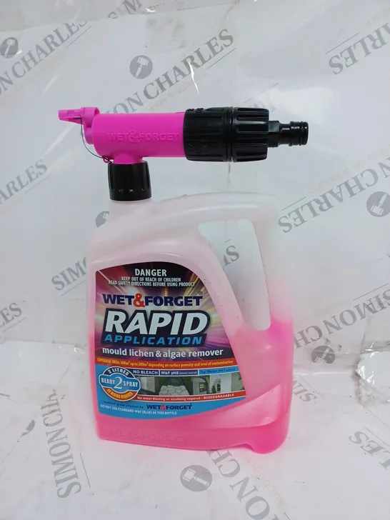 WET & FORGET RAPID 2 LITRE BOTTLE WITH SNIPER NOZZLE