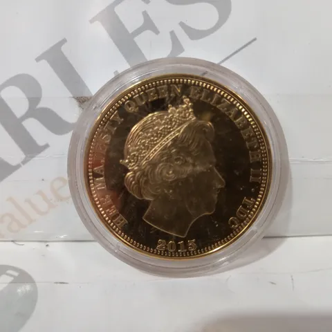 2015 QUEEN ELIZABETH THE ROYAL WEDDING COMMEMORATIVE COIN