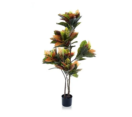 BOXED 140CM ARTIFICIAL CODIAEUM PLANT