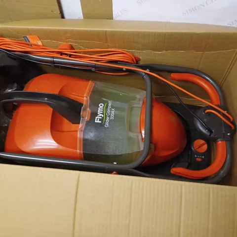 FLYMO GLIDER COMPACT 330AX ELECTRIC HOVER COLLECT LAWNMOWER