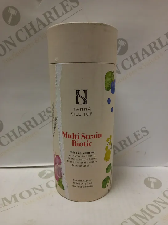 HANNA SILLITOE MULTI STRAIN BIOTIC SKIN CLEAR COMPLEX 475ML