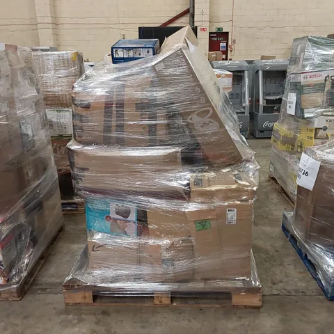 PALLET OF APPROXIMATELY 21 ASSORTED UNPROCESSED RAW RETURNS TO INCLUDE;
