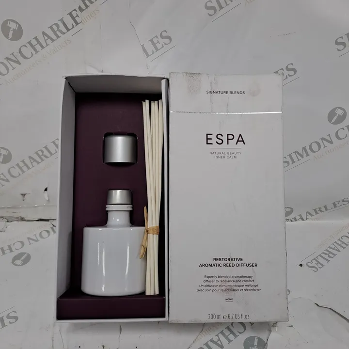 ESPA RESTORATIVE AROMATIC REED DIFFUSER 4525959Simon Charles Auctioneers