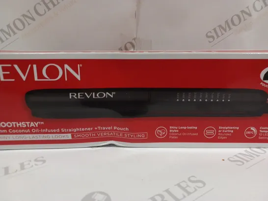 BOXED REVLON SMOOTHSTAY STRAIGHTENERS