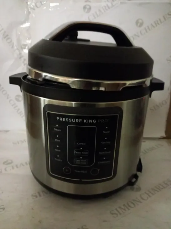 DREW&COLE PRESSURE KING PRO DIGITAL PRESSURE COOKER - CHROME (01733)